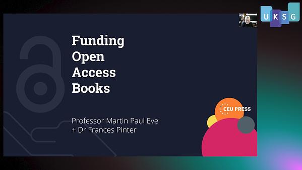 BS19 - A new funding model for open-access monographs: introducing a novel approach to publishing OA books through library membership funding