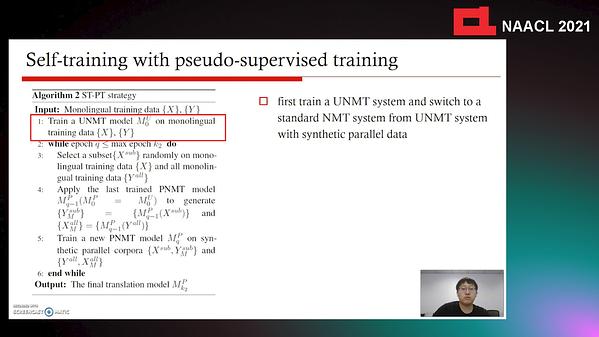 Underline | Self-Training for Unsupervised Neural Machine ...